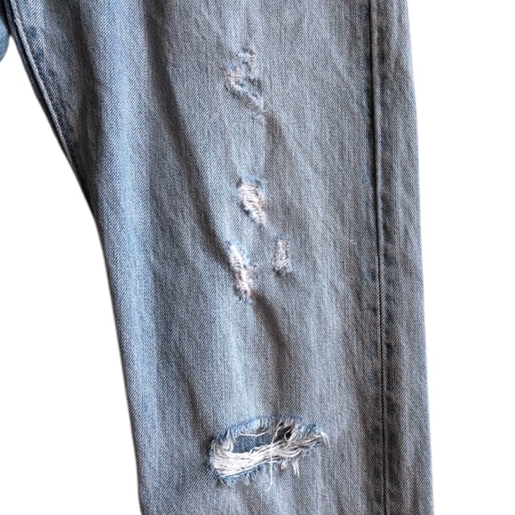 📸 Levi’s 501 Skinny Light Blue Denim Jeans 27 - Picture 7 of 14